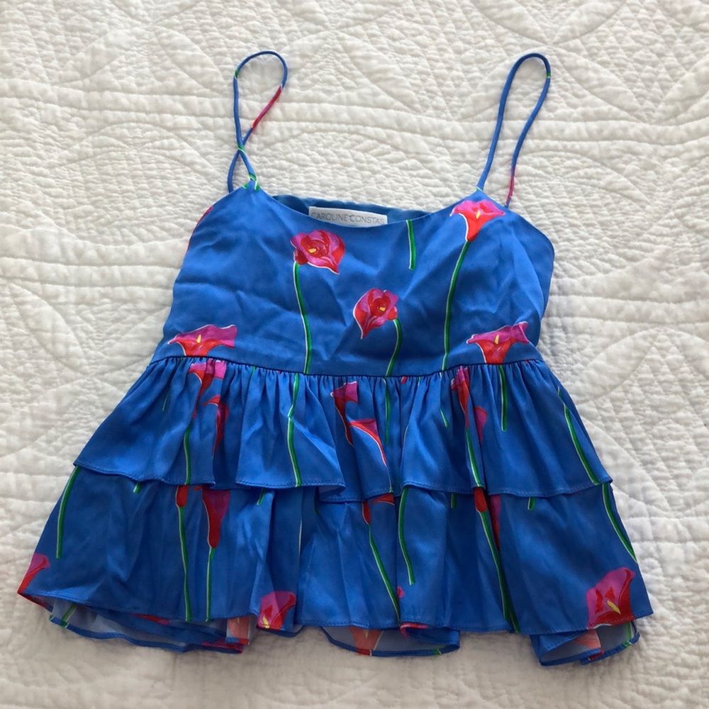 Caroline Constas silk top